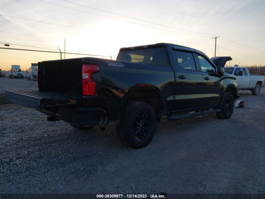 2022 CHEVROLET SILVERADO 1500 LTD 4WD  SHORT BED CUSTOM TRAIL BOSS 3GCPYCEKXNG186409