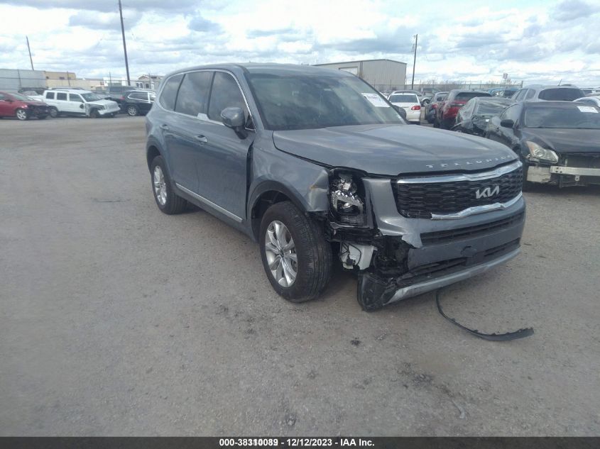 2022 KIA TELLURIDE LX - 5XYP24HC9NG290092