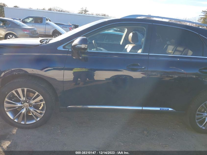 2013 LEXUS RX 450H - JTJBC1BA4D2051679