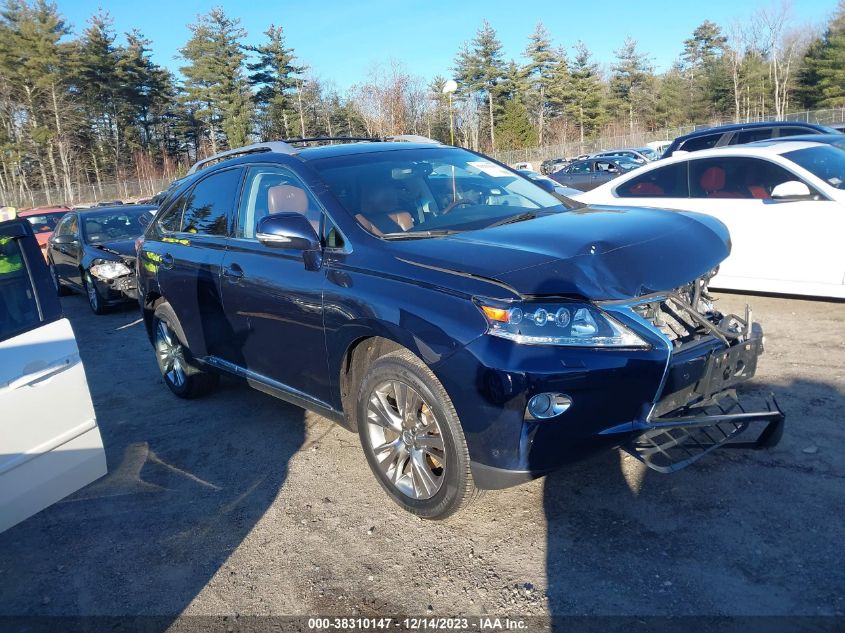 2013 LEXUS RX 450H - JTJBC1BA4D2051679