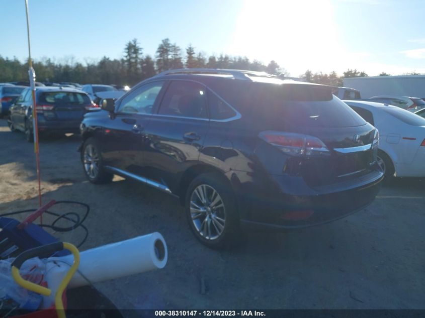 2013 LEXUS RX 450H - JTJBC1BA4D2051679