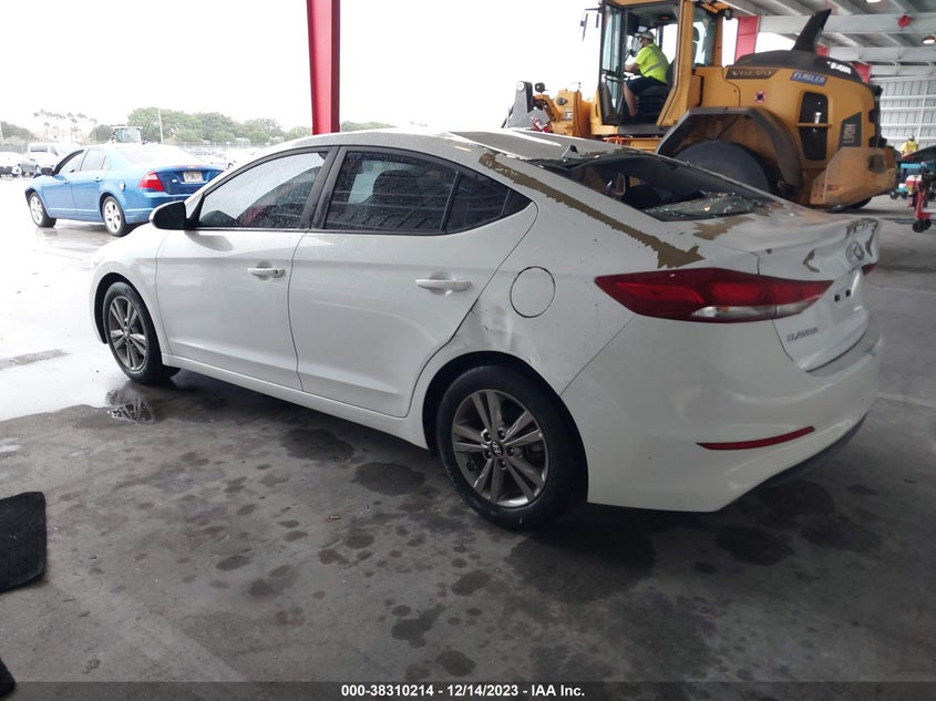 VIN 5NPD84LF1JH233567 2018 HYUNDAI ELANTRA SEL