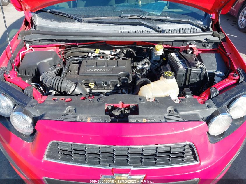 2014 CHEVROLET SONIC LT AUTO - 1G1JC6SB9E4123916
