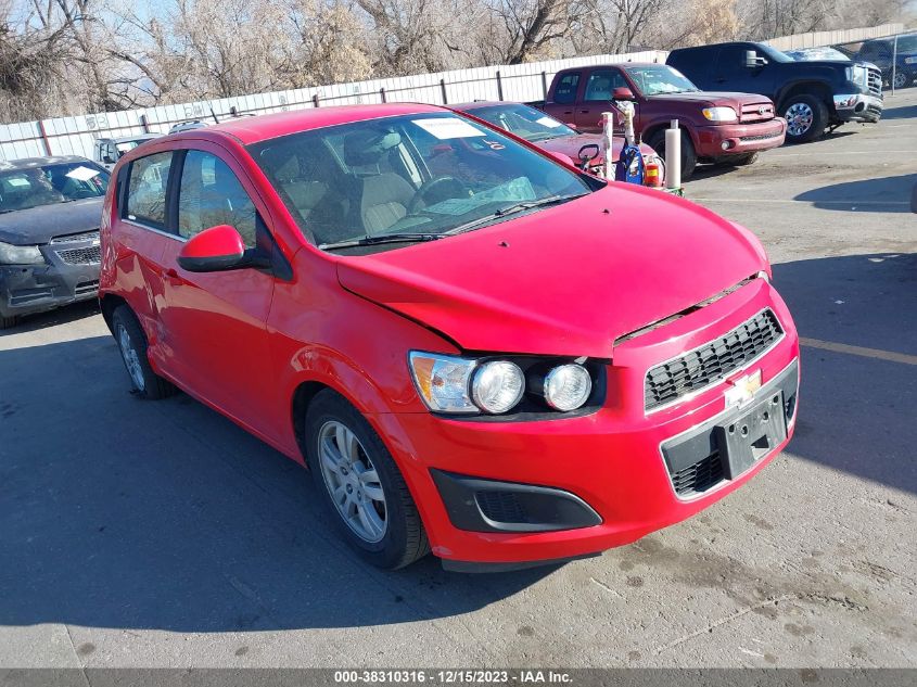2014 CHEVROLET SONIC LT AUTO - 1G1JC6SB9E4123916