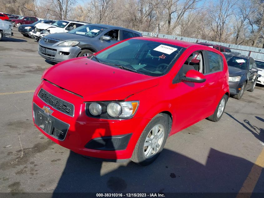 2014 CHEVROLET SONIC LT AUTO - 1G1JC6SB9E4123916