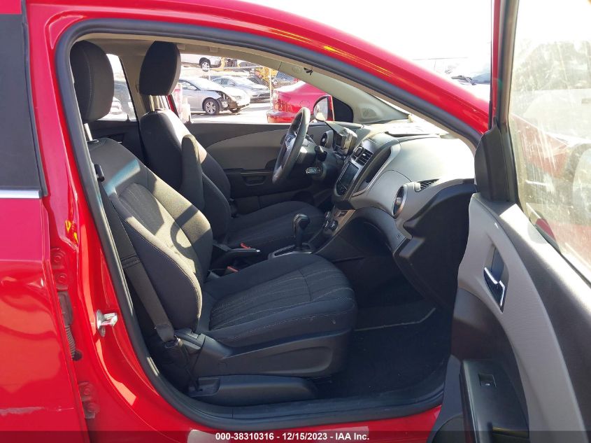 2014 CHEVROLET SONIC LT AUTO - 1G1JC6SB9E4123916