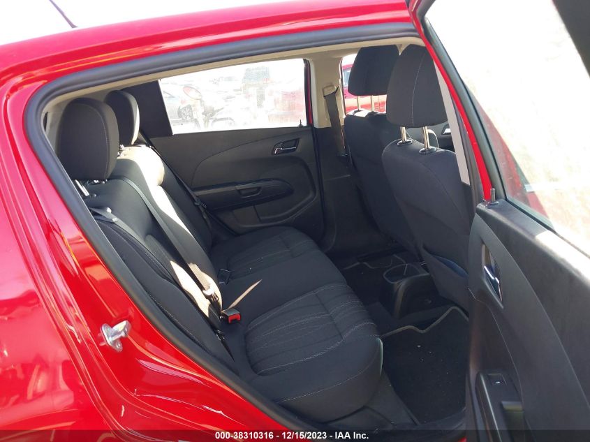 2014 CHEVROLET SONIC LT AUTO - 1G1JC6SB9E4123916