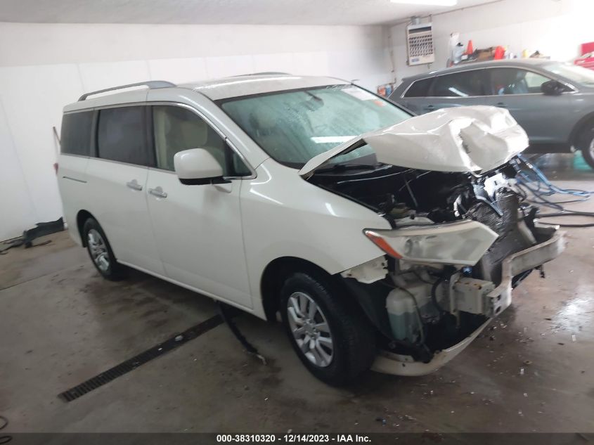 2014 NISSAN QUEST S - JN8AE2KP6E9107346