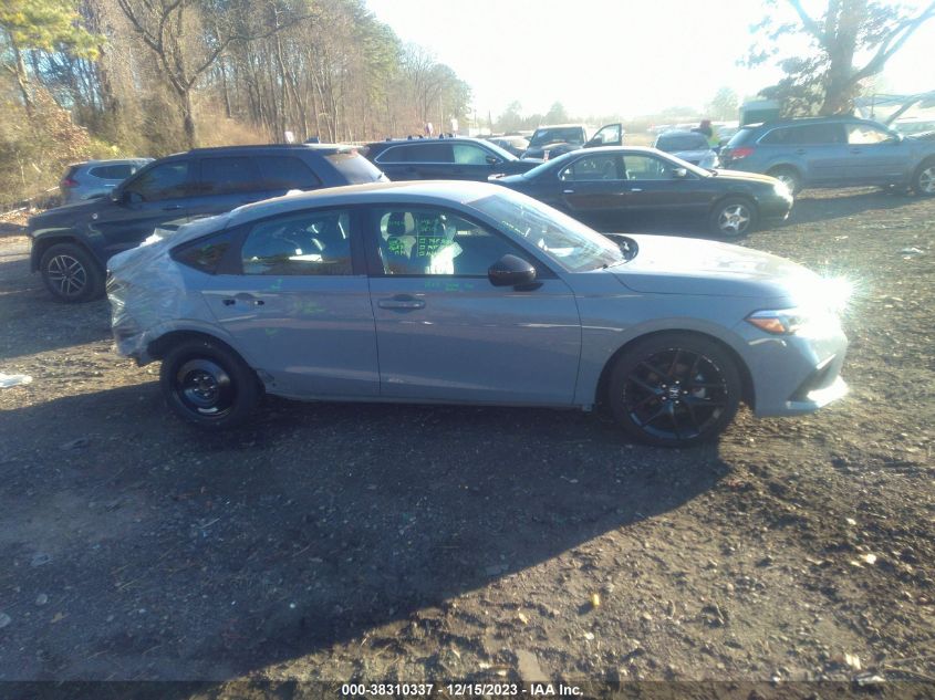 2022 HONDA CIVIC SPORT - 19XFL2H88NE012385
