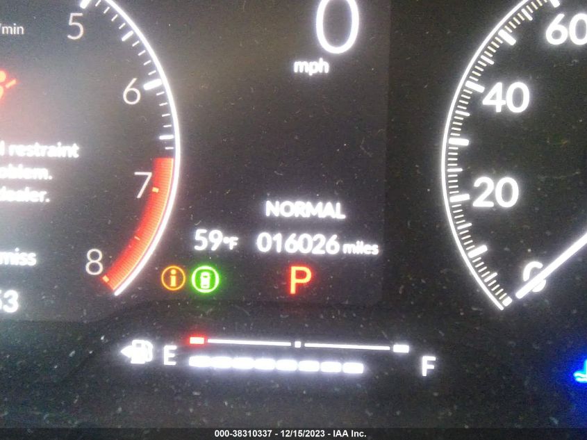 2022 HONDA CIVIC SPORT - 19XFL2H88NE012385