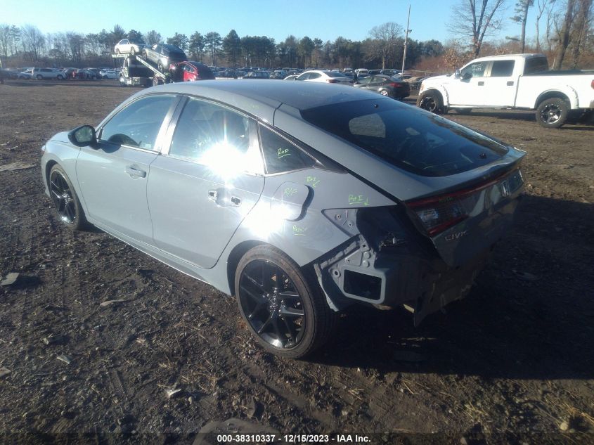 2022 HONDA CIVIC SPORT - 19XFL2H88NE012385