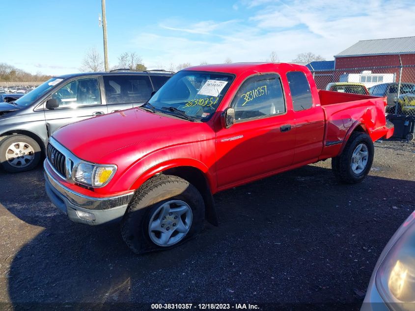 5TEWM72N41Z783809 | 2001 TOYOTA TACOMA