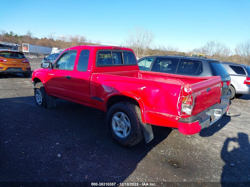 5TEWM72N41Z783809 | 2001 TOYOTA TACOMA