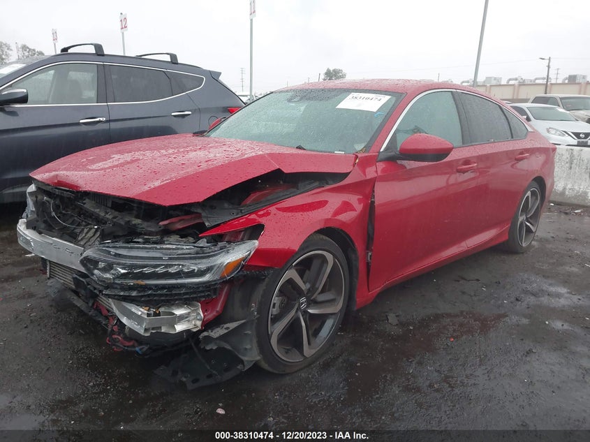 VIN 1HGCV1F39KA027217 2019 HONDA ACCORD SPORT