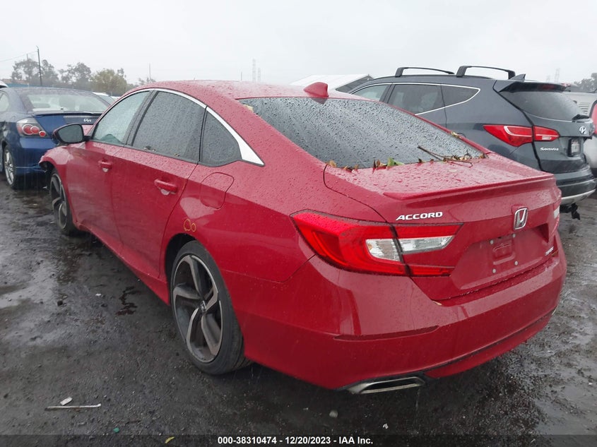 VIN 1HGCV1F39KA027217 2019 HONDA ACCORD SPORT
