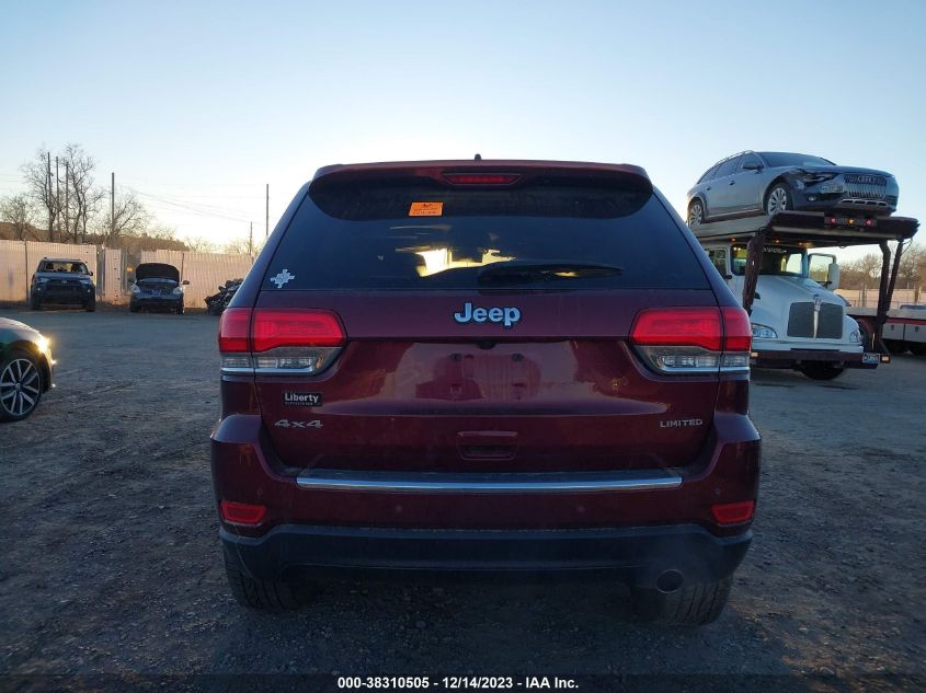 2019 JEEP GRAND CHEROKEE LIMITED 4X4 - 1C4RJFBGXKC765512