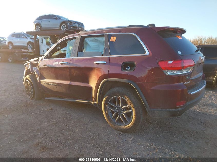 2019 JEEP GRAND CHEROKEE LIMITED 4X4 - 1C4RJFBGXKC765512