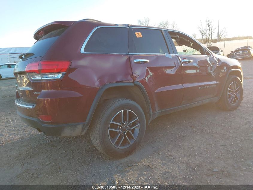 2019 JEEP GRAND CHEROKEE LIMITED 4X4 - 1C4RJFBGXKC765512