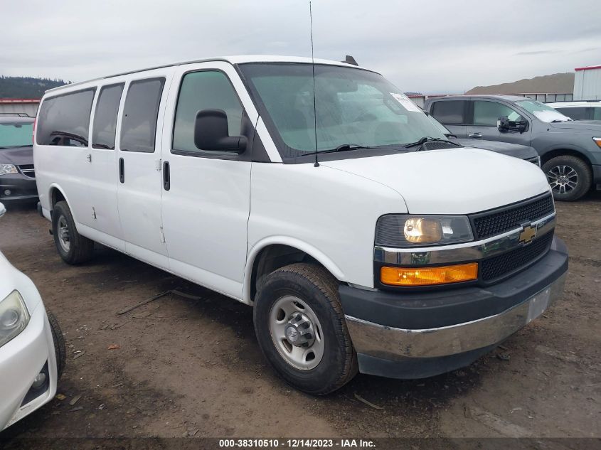 1GAZGPFG3J1257853 CHEVROLET EXPRESS 3500 LT 2018