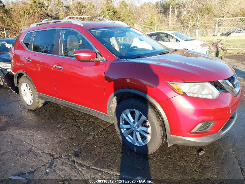 2015 NISSAN ROGUE SV - KNMAT2MT2FP528649