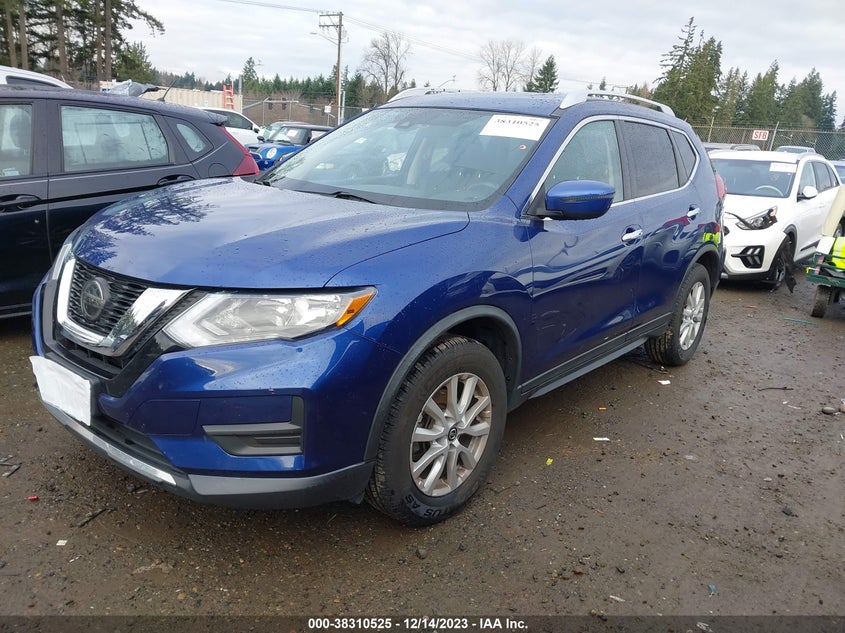 VIN KNMAT2MV8KP555818 2019 NISSAN ROGUE SV