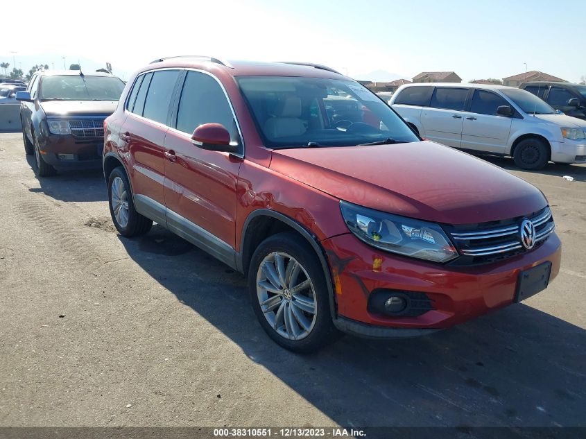 2016 VOLKSWAGEN TIGUAN SE - WVGAV7AX9GW019997