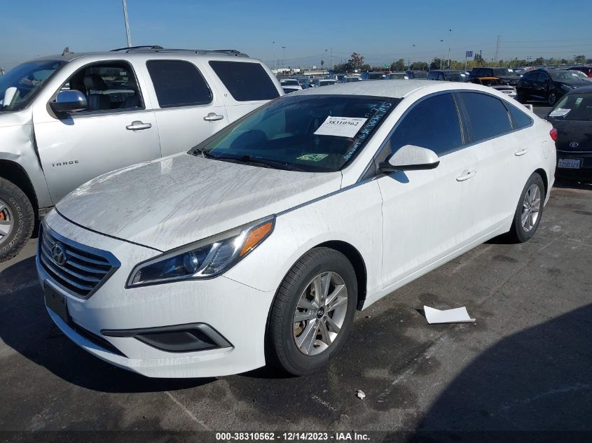 2017 HYUNDAI SONATA SE - 5NPE24AF9HH530461