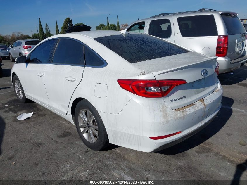 2017 HYUNDAI SONATA SE - 5NPE24AF9HH530461