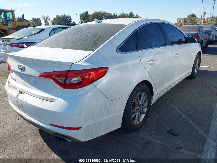 2017 HYUNDAI SONATA SE - 5NPE24AF9HH530461