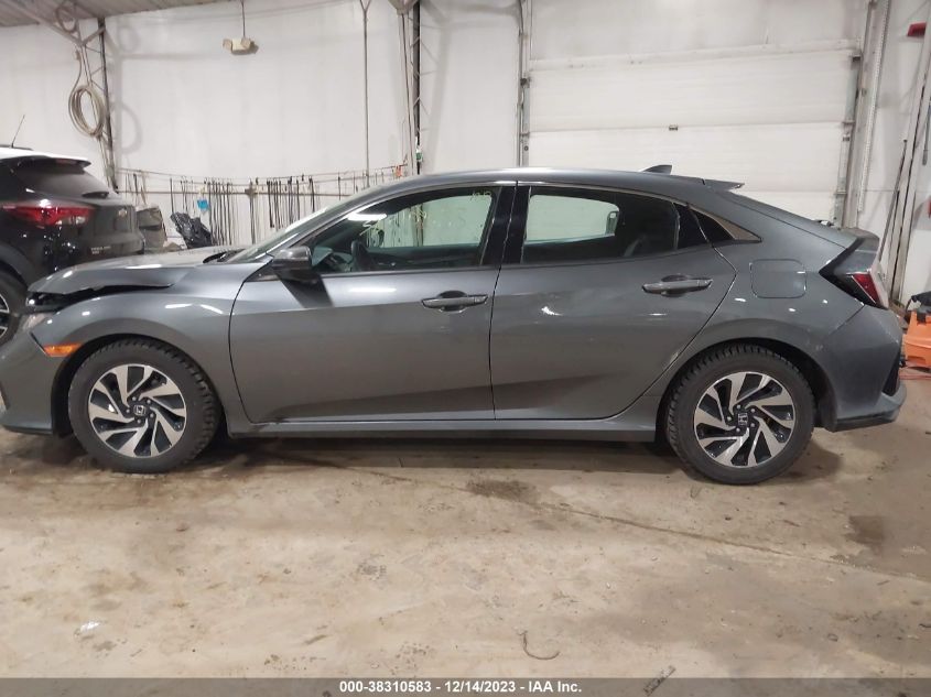 2017 HONDA CIVIC LX - SHHFK7H29HU406812
