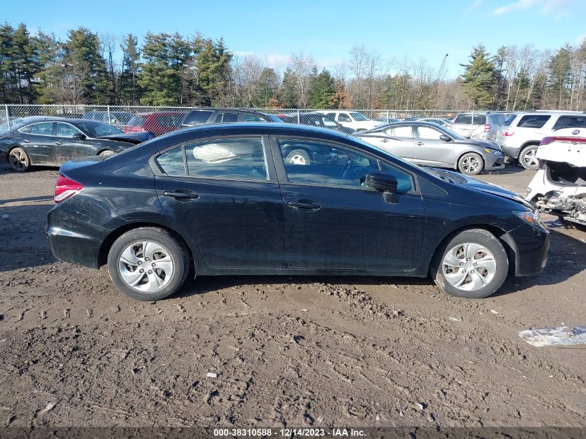 2015 HONDA CIVIC LX - 19XFB2F5XFE288662