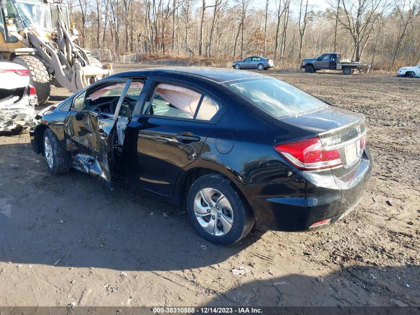 2015 HONDA CIVIC LX - 19XFB2F5XFE288662