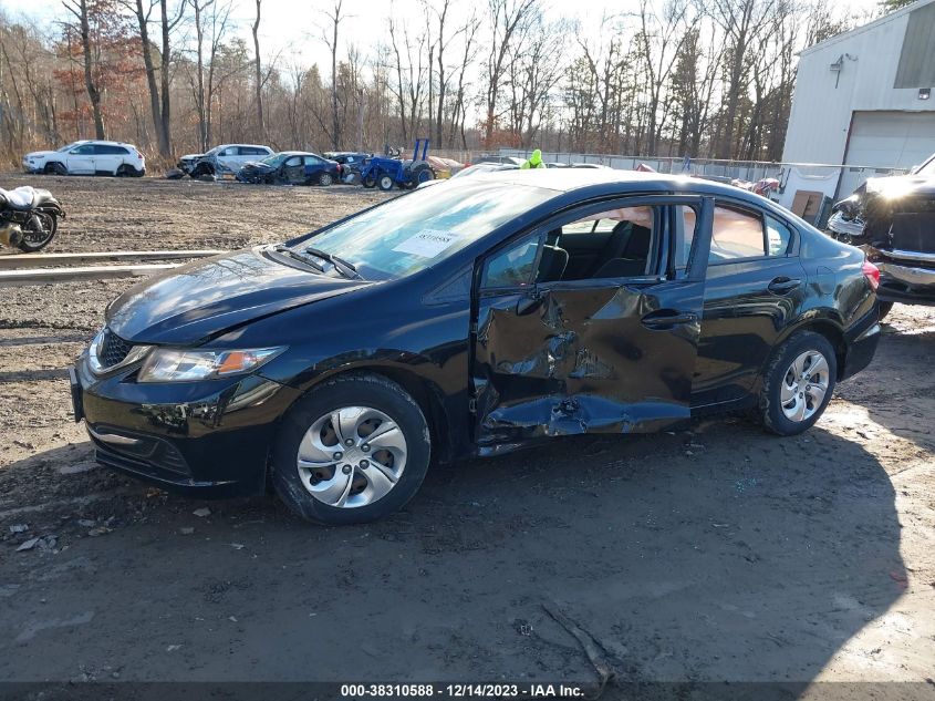 2015 HONDA CIVIC LX - 19XFB2F5XFE288662