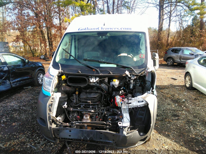 VIN 3C6LRVBG1ME538317 2021 RAM PROMASTER 1500 1500 HIGH
