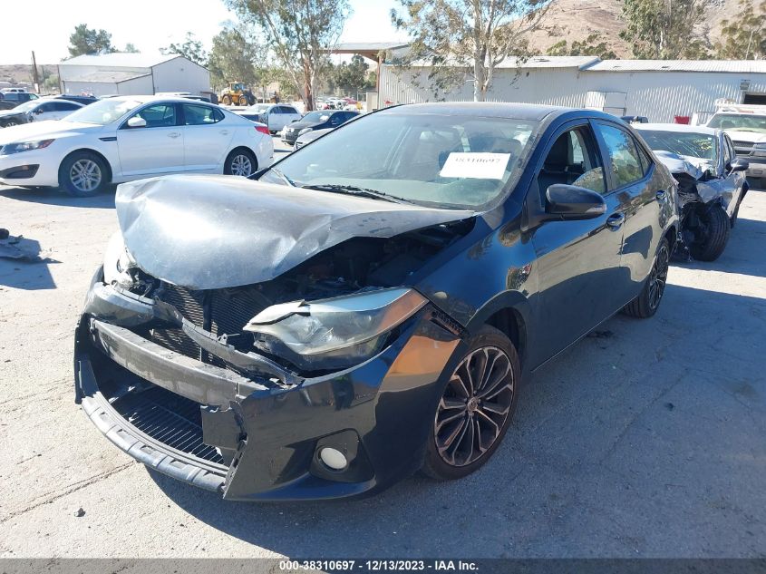 2014 TOYOTA COROLLA S PLUS - 5YFBURHE9EP066917