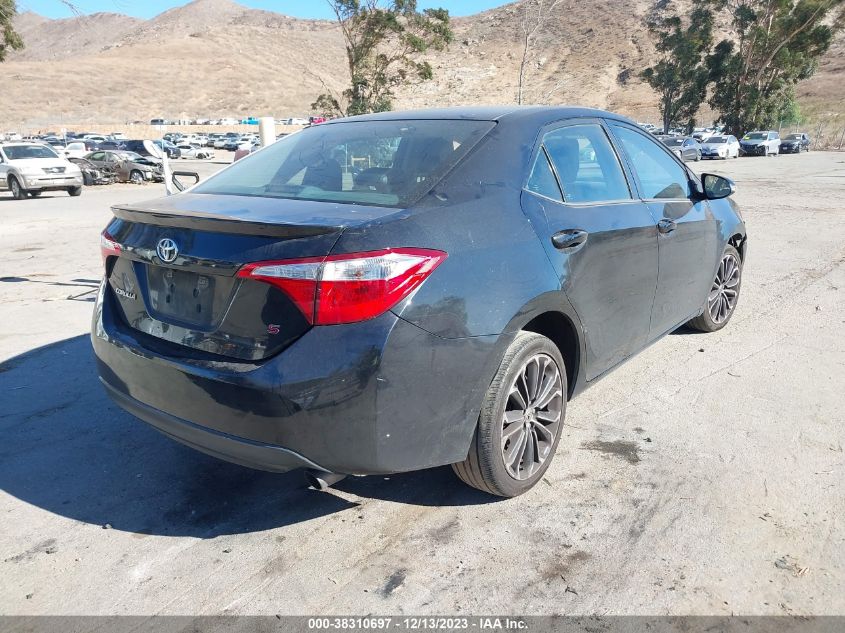 2014 TOYOTA COROLLA S PLUS - 5YFBURHE9EP066917