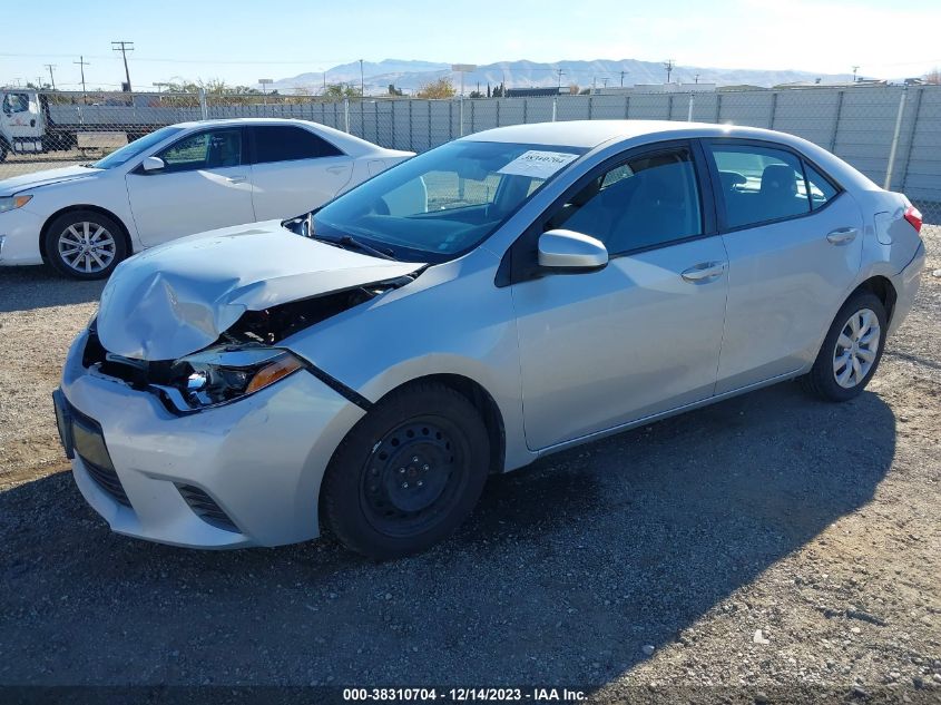 2015 TOYOTA COROLLA LE - 2T1BURHE3FC436115