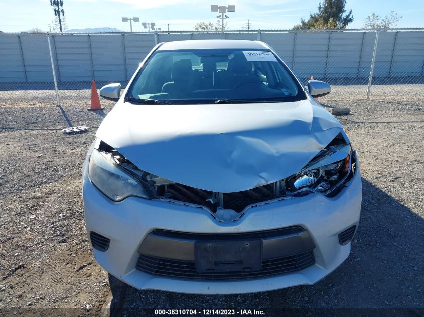 2015 TOYOTA COROLLA LE - 2T1BURHE3FC436115