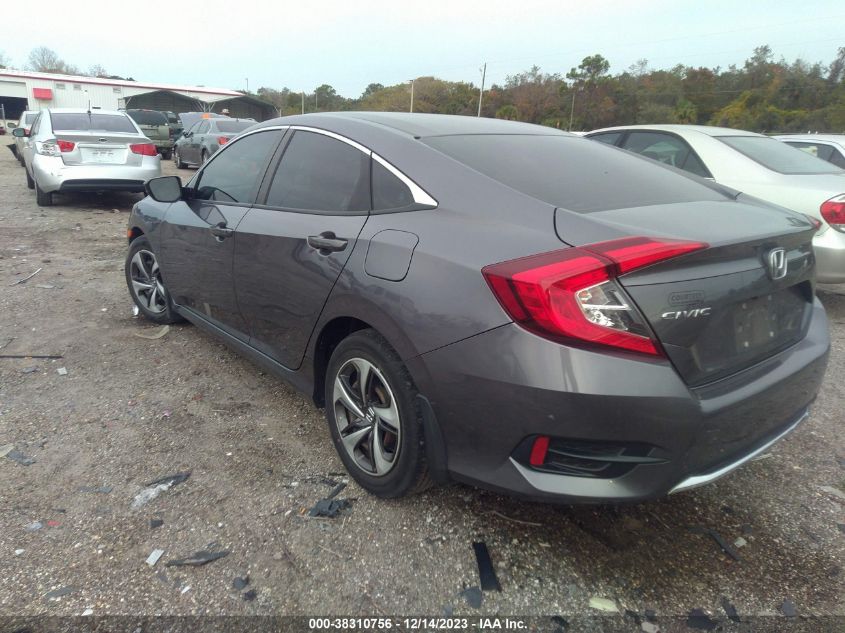 2020 HONDA CIVIC LX - 19XFC2F63LE206059