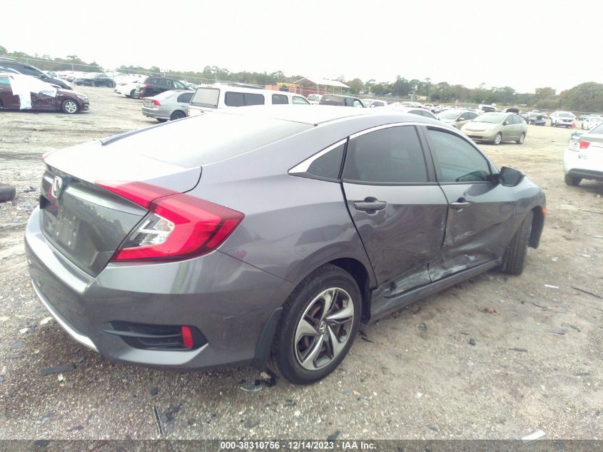 2020 HONDA CIVIC LX - 19XFC2F63LE206059