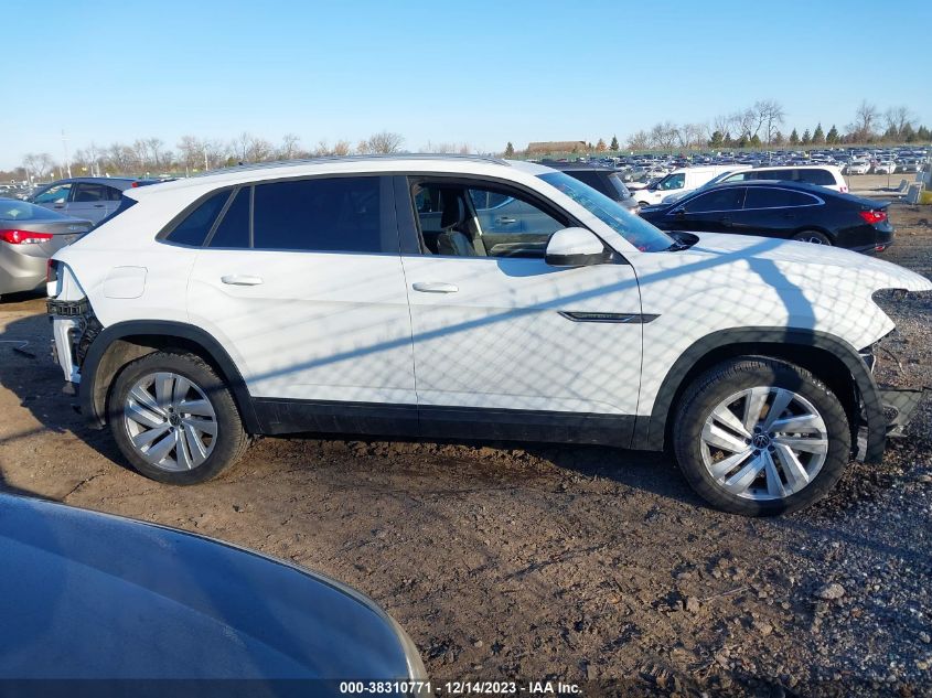2021 VOLKSWAGEN ATLAS CROSS SPORT 3.6L V6 SE W/TECHNOLOGY - 1V2KE2CA6MC222636