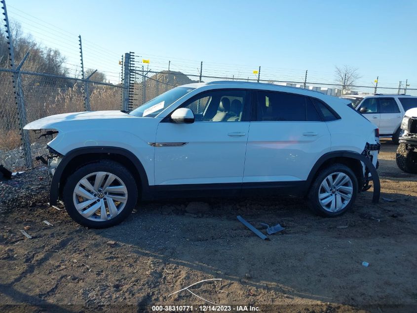 2021 VOLKSWAGEN ATLAS CROSS SPORT 3.6L V6 SE W/TECHNOLOGY - 1V2KE2CA6MC222636