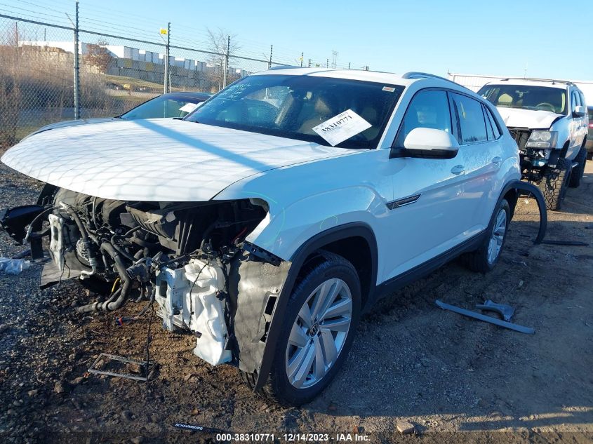 2021 VOLKSWAGEN ATLAS CROSS SPORT 3.6L V6 SE W/TECHNOLOGY - 1V2KE2CA6MC222636