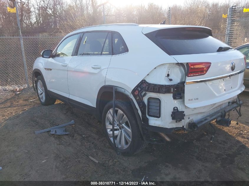 2021 VOLKSWAGEN ATLAS CROSS SPORT 3.6L V6 SE W/TECHNOLOGY - 1V2KE2CA6MC222636