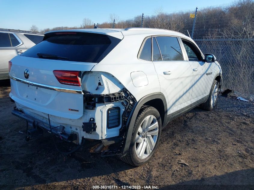 2021 VOLKSWAGEN ATLAS CROSS SPORT 3.6L V6 SE W/TECHNOLOGY - 1V2KE2CA6MC222636