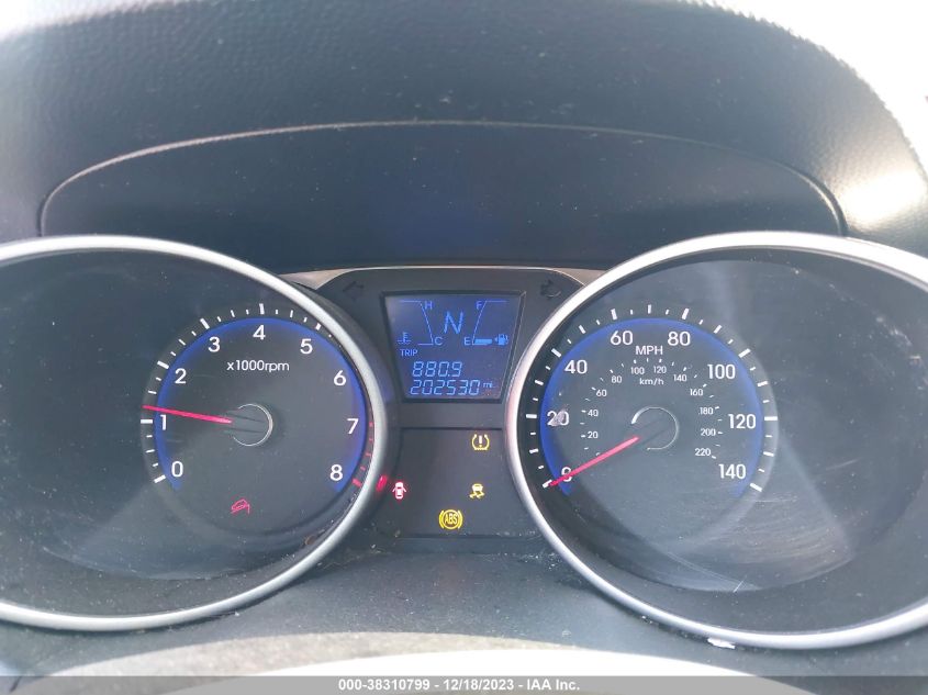 2013 HYUNDAI TUCSON GLS - KM8JU3AC8DU728954