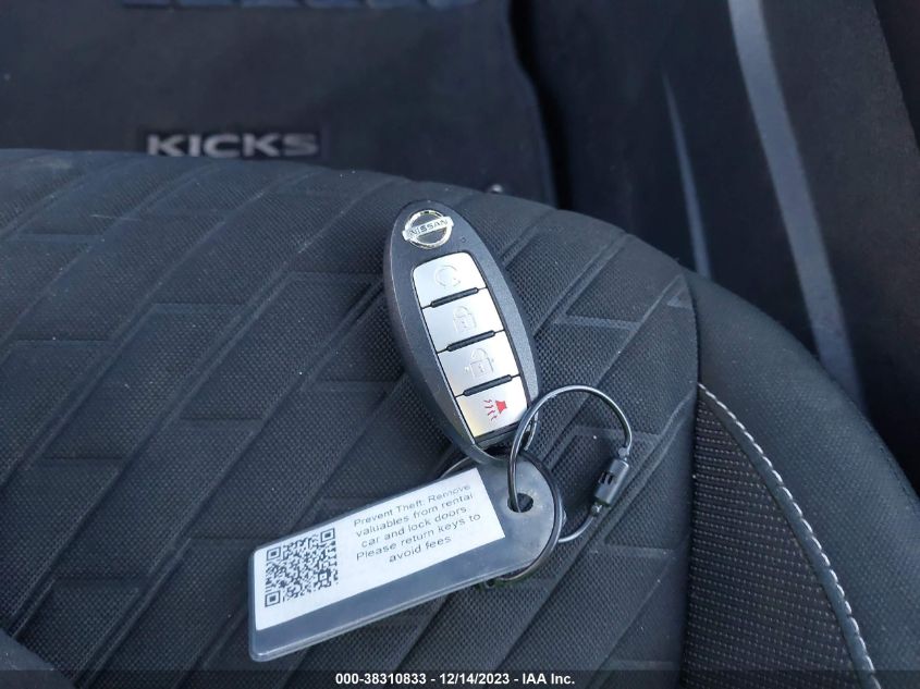 2021 NISSAN KICKS SV XTRONIC CVT - 3N1CP5CV4ML471447