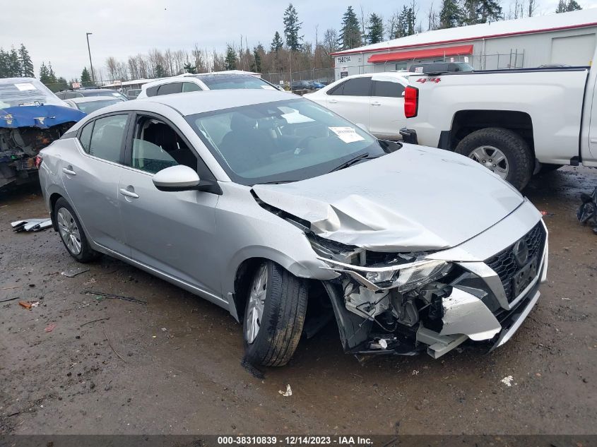 Lot #2546151612 2020 NISSAN SENTRA S XTRONIC CVT salvage car