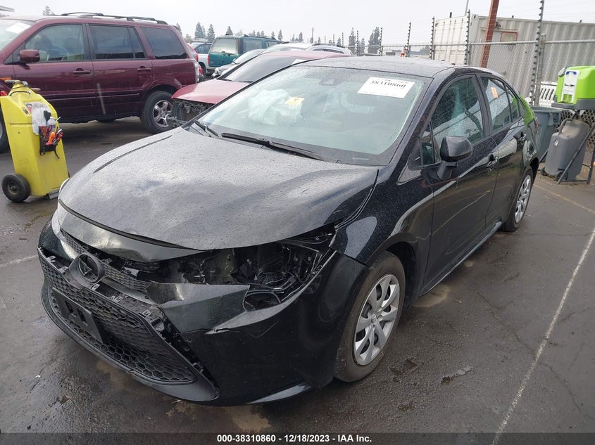 VIN 5YFEPMAEXNP388760 2022 TOYOTA COROLLA LE