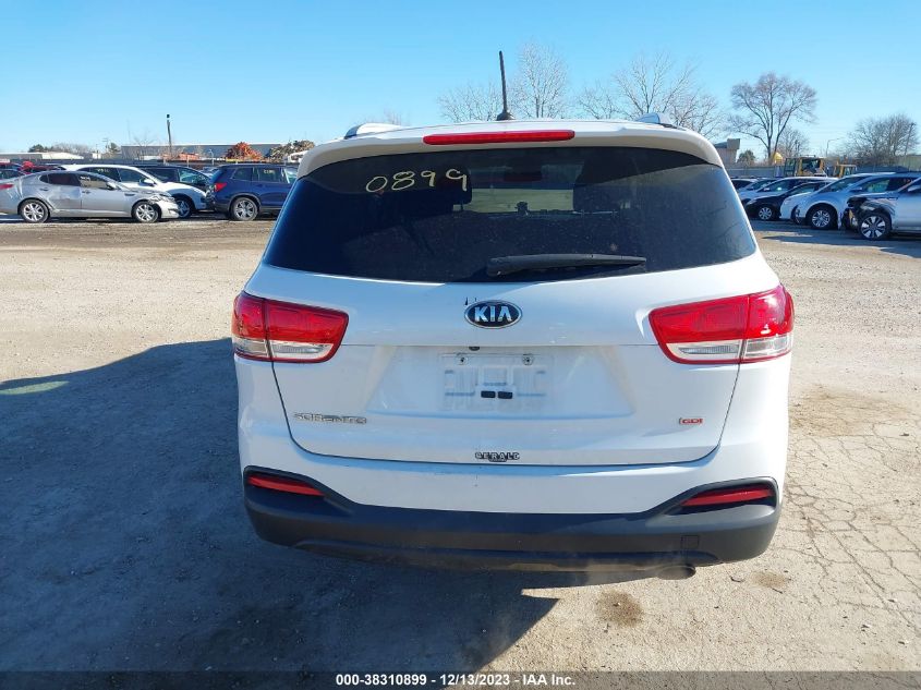 2017 KIA SORENTO 2.4L LX - 5XYPG4A35HG201232